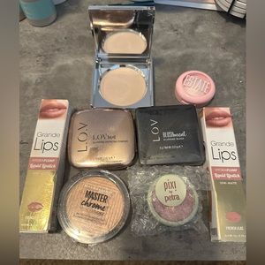 Mixture of makeup! Revolution, LOV Sun, XO Beauty, Grande Lips, etc.